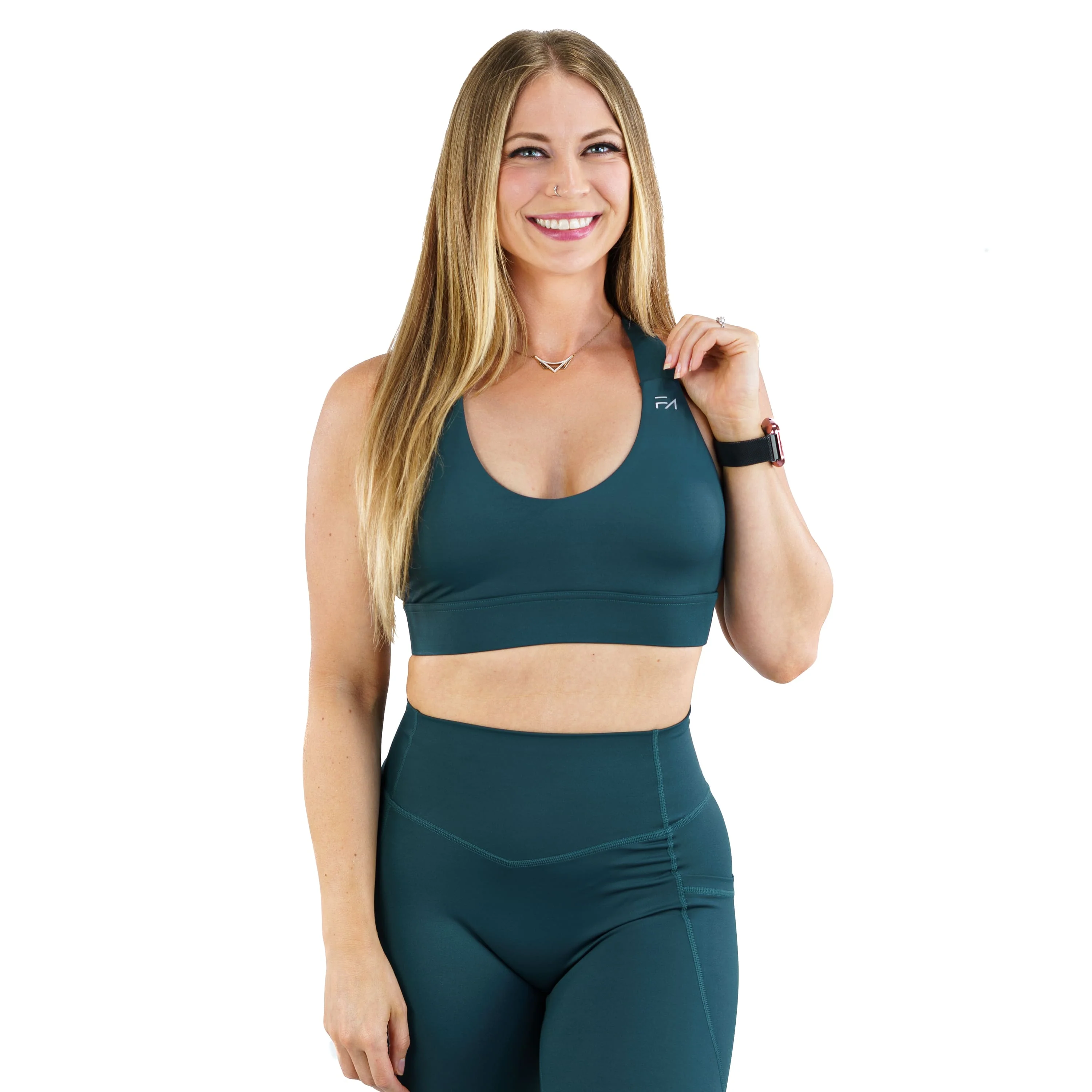 Affinity Sports Bra Emerald - Image 3