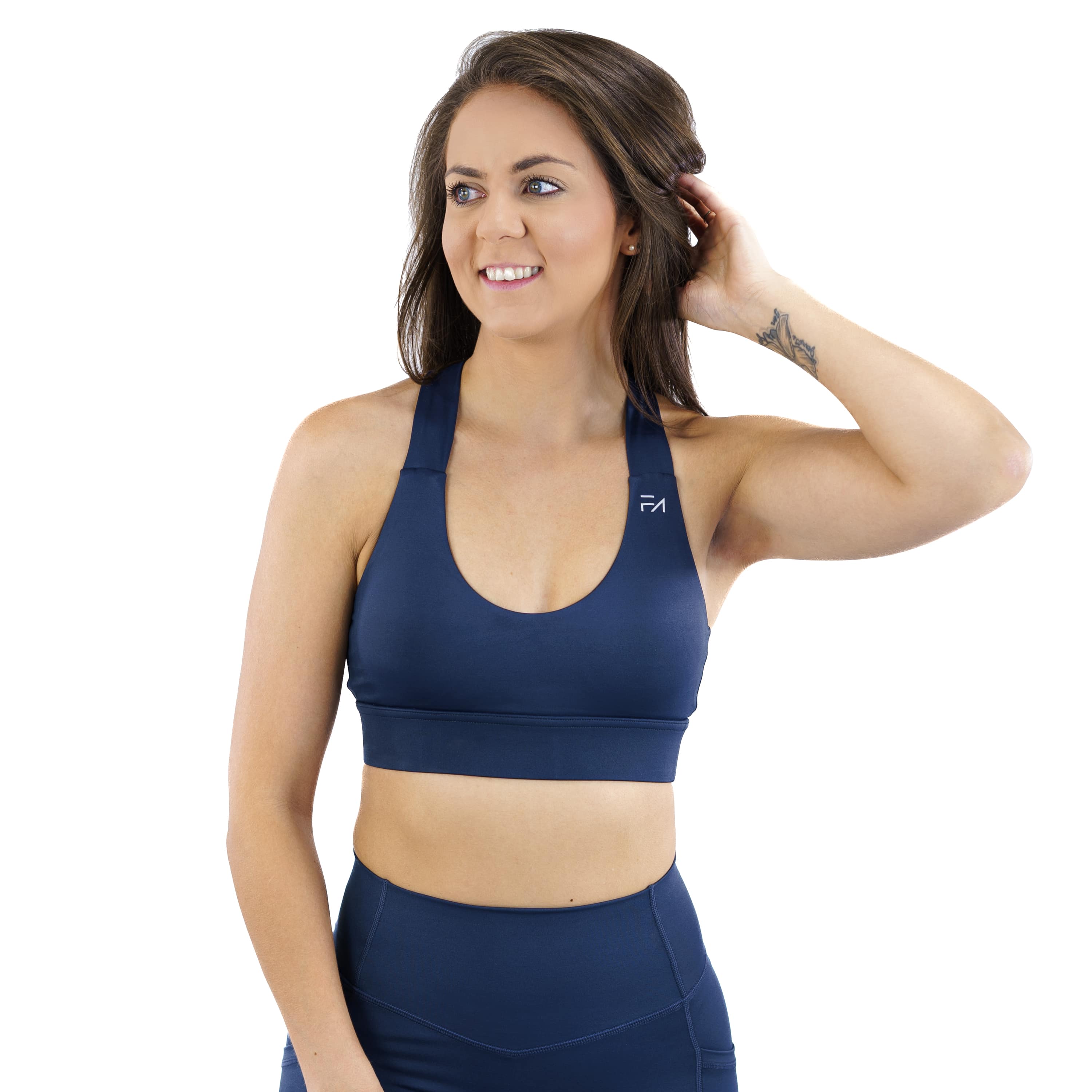 Affinity Sports Bra Navy - Image 3