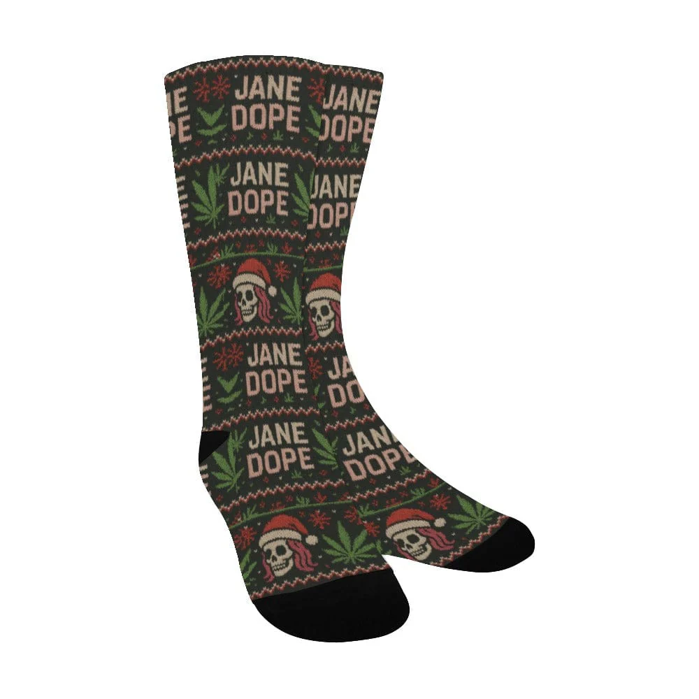 Dope AF Xmas Socks - Image 4