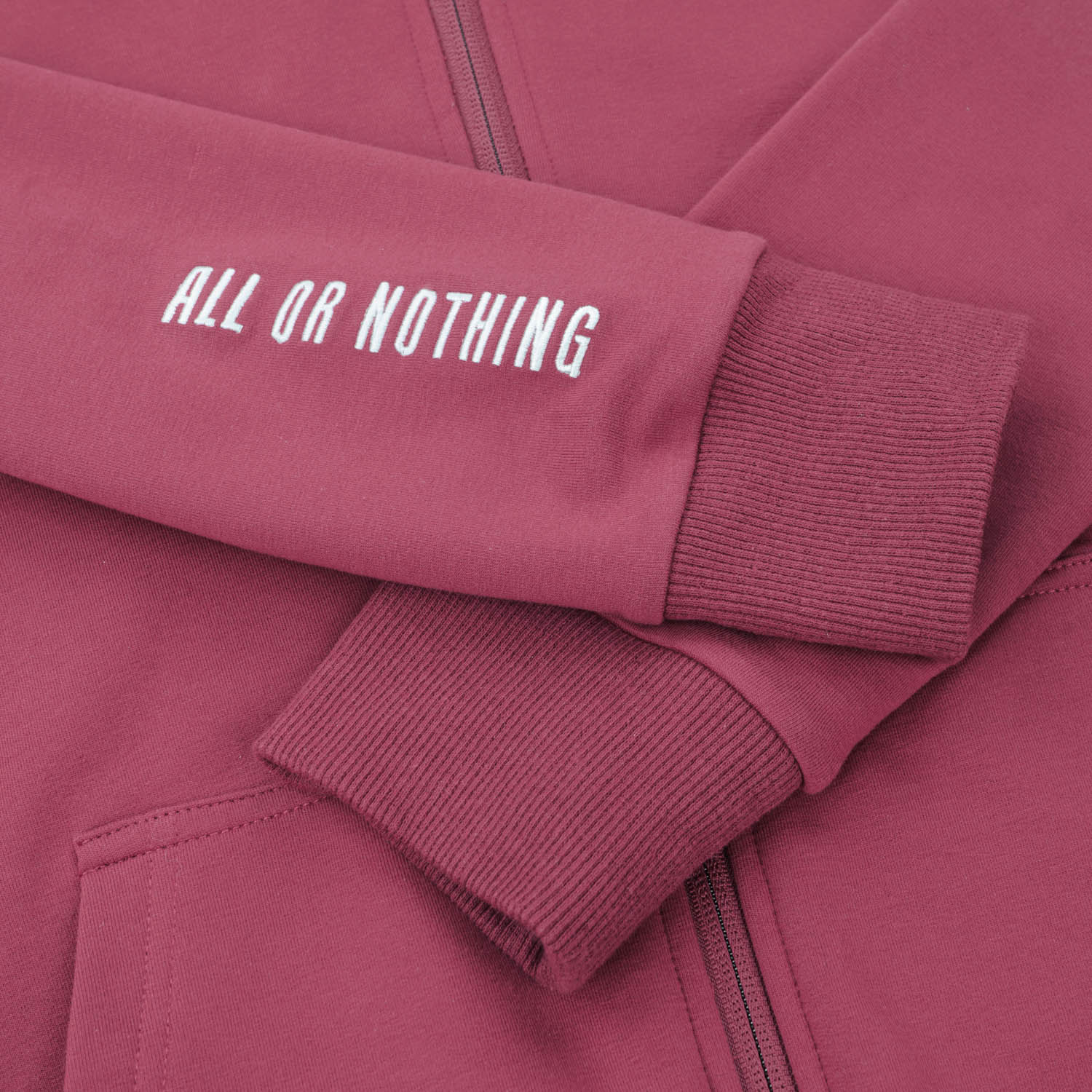 Evolution Zipup Hoodie Berry - Image 8