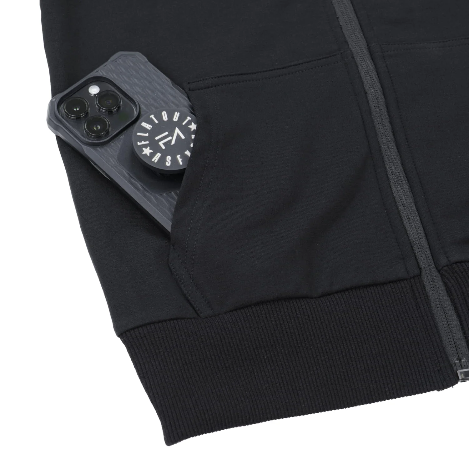 Evolution Zipup Hoodie Black - Image 9