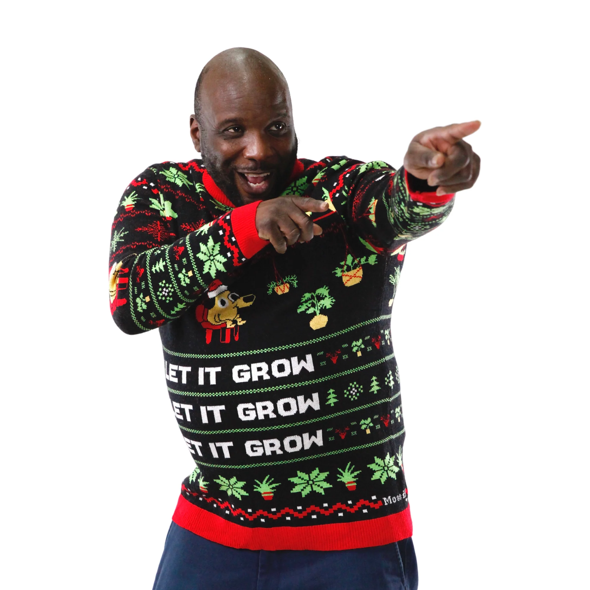 LET IT GROW - Ugly Plantmas Sweater - Image 3
