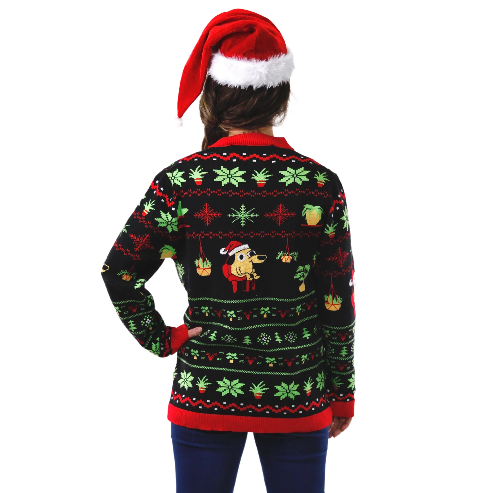 LET IT GROW - Ugly Plantmas Sweater - Image 5