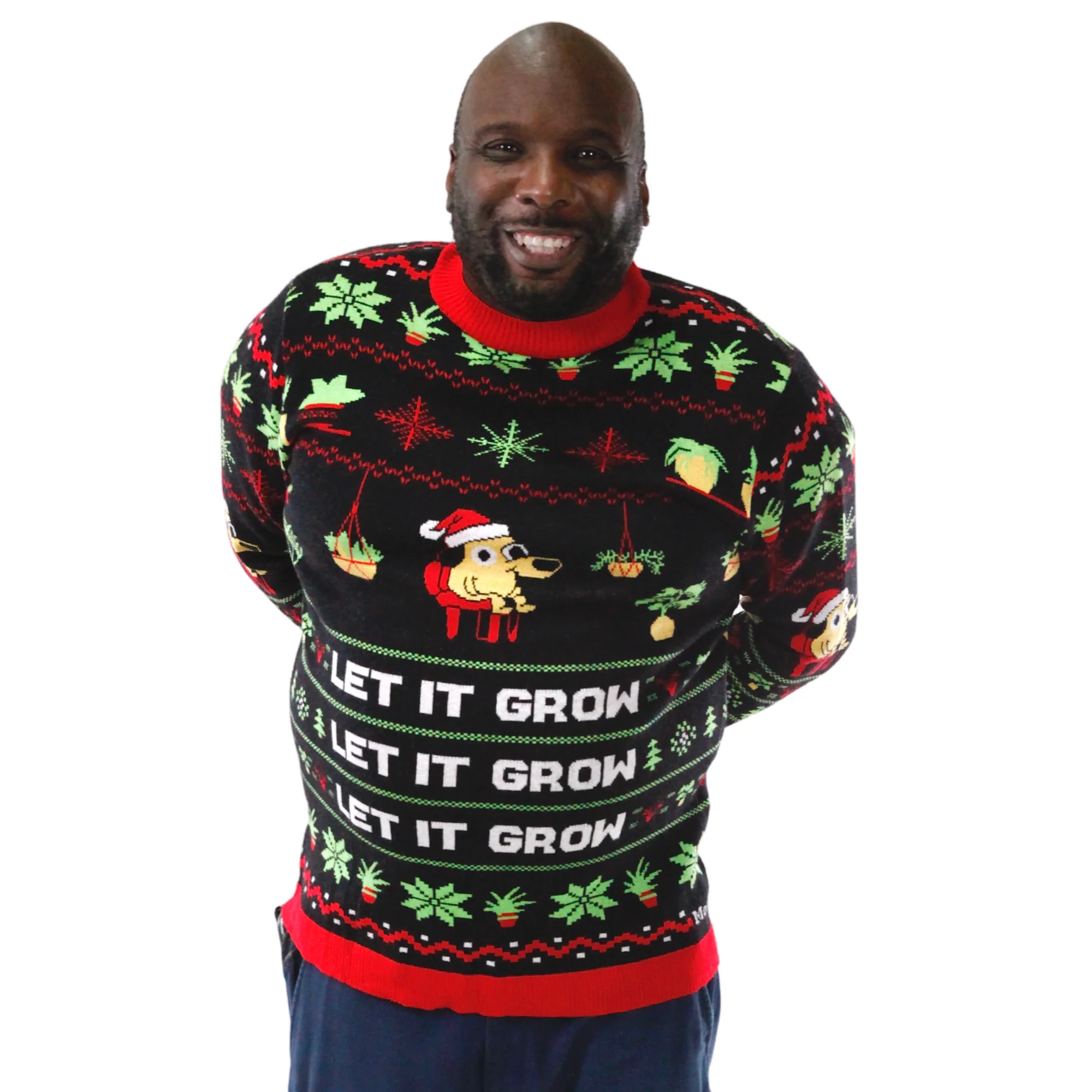 LET IT GROW - Ugly Plantmas Sweater - Image 7