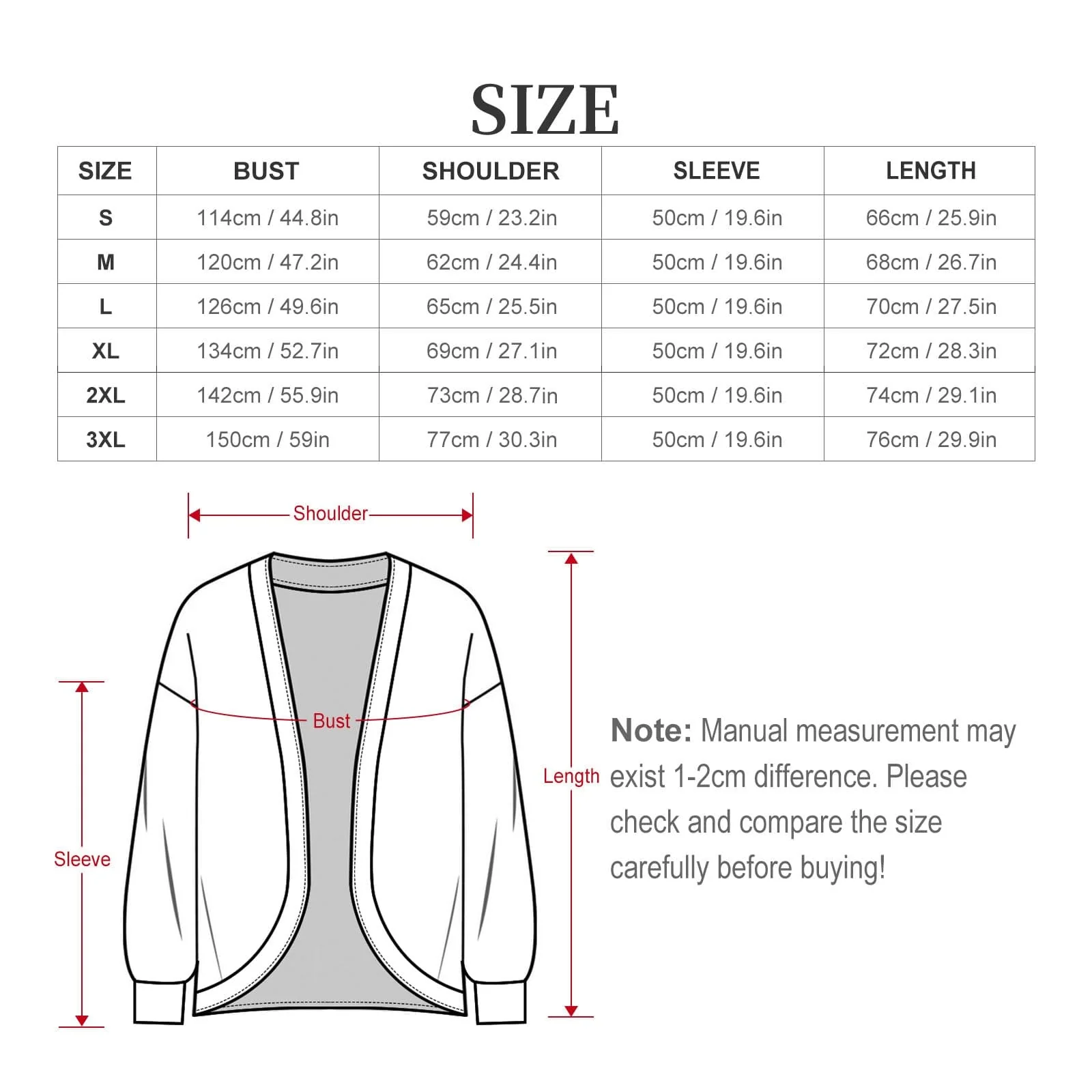 Neon Xmas Drop Shoulder Cardigan - Image 5