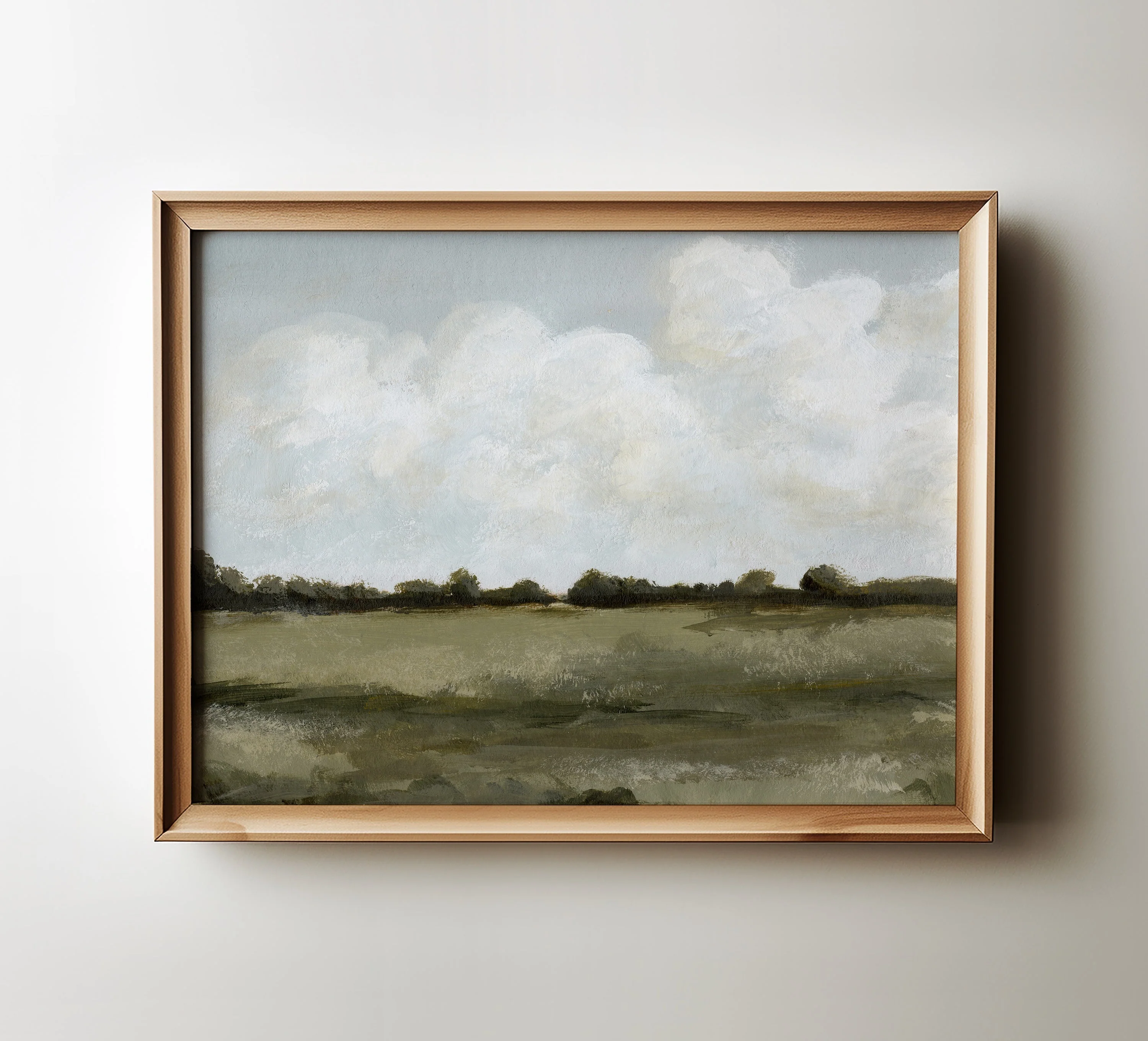 Prairie Fields | Landscape Art Print | Road Trip Series | RT115 - Image 3