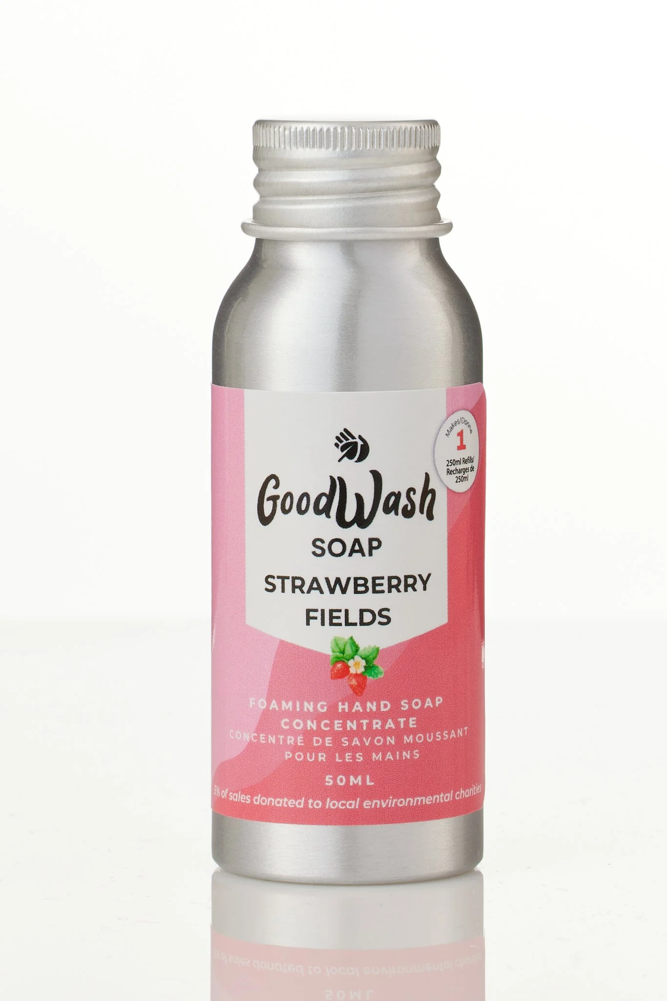 Strawberry Fields Foaming Hand Soap Refill Concentrate - Image 4