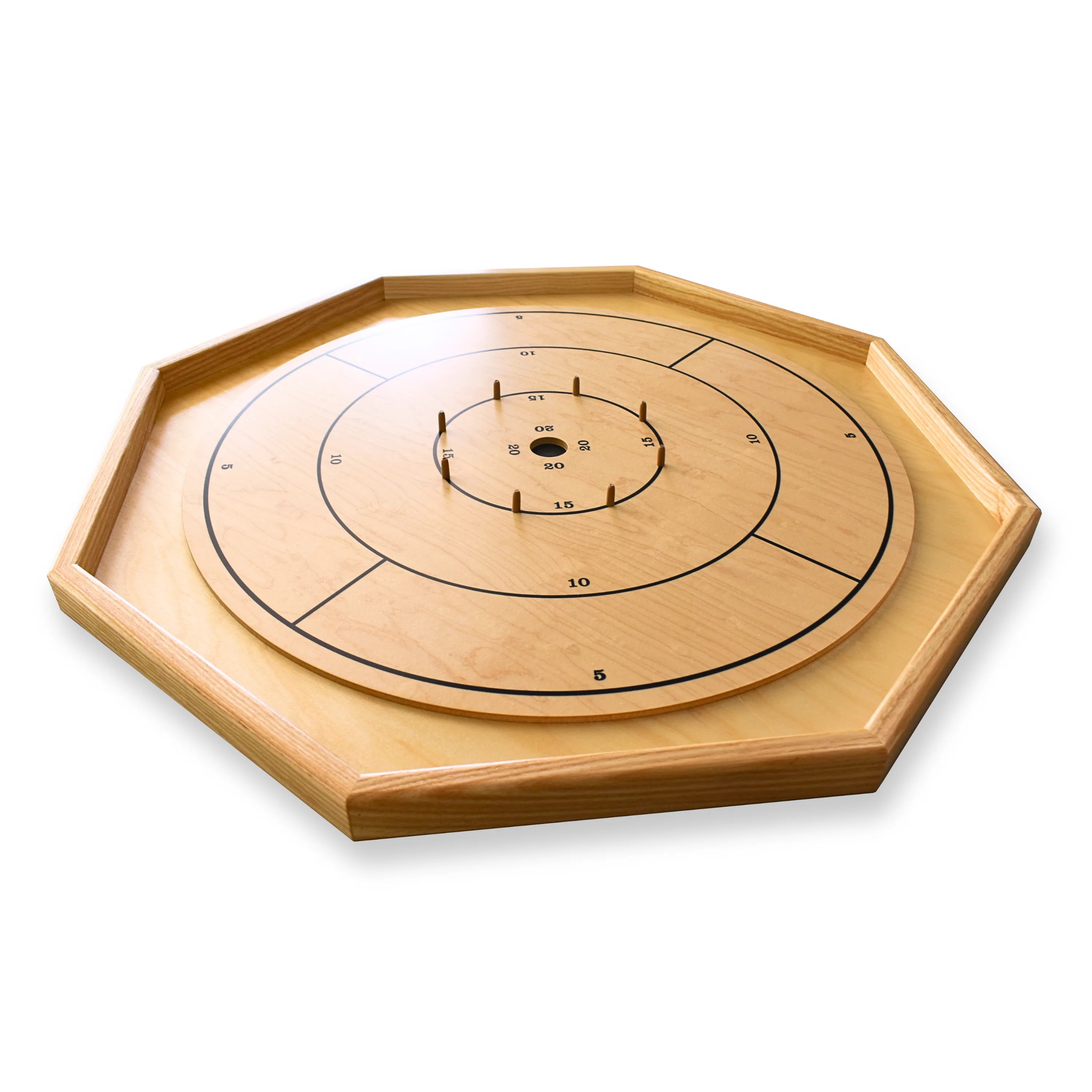 The Gold Standard - Traditional Crokinole Board Game Set - Image 5
