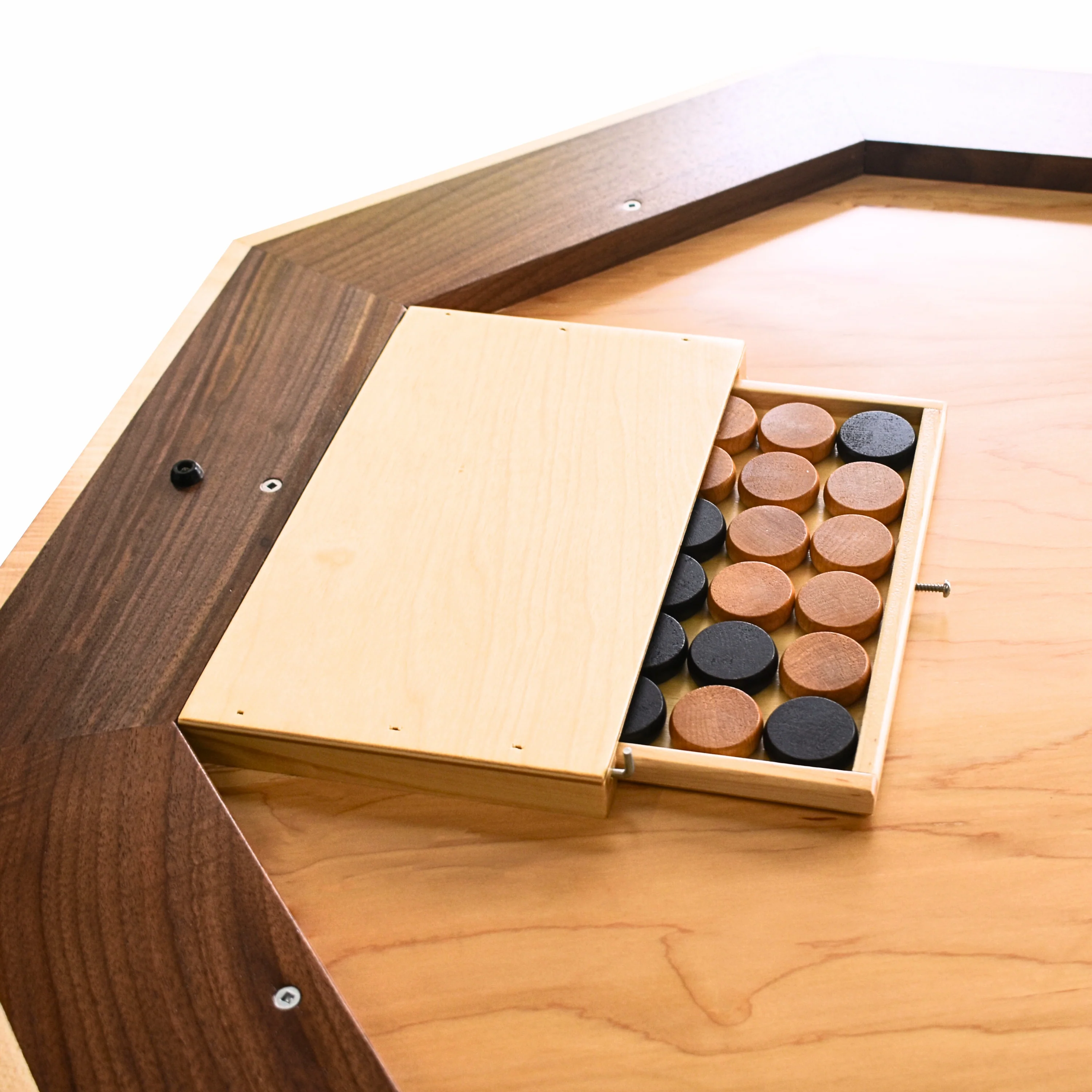 The Mountie - Large Traditional Crokinole Board Game Set - Image 6