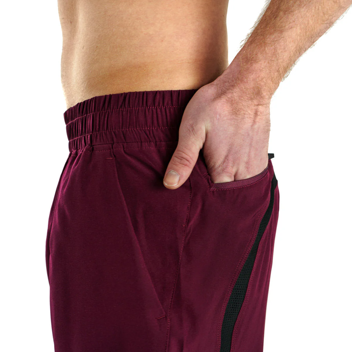 Unlimited Shorts Burgundy (7.5") - Image 7