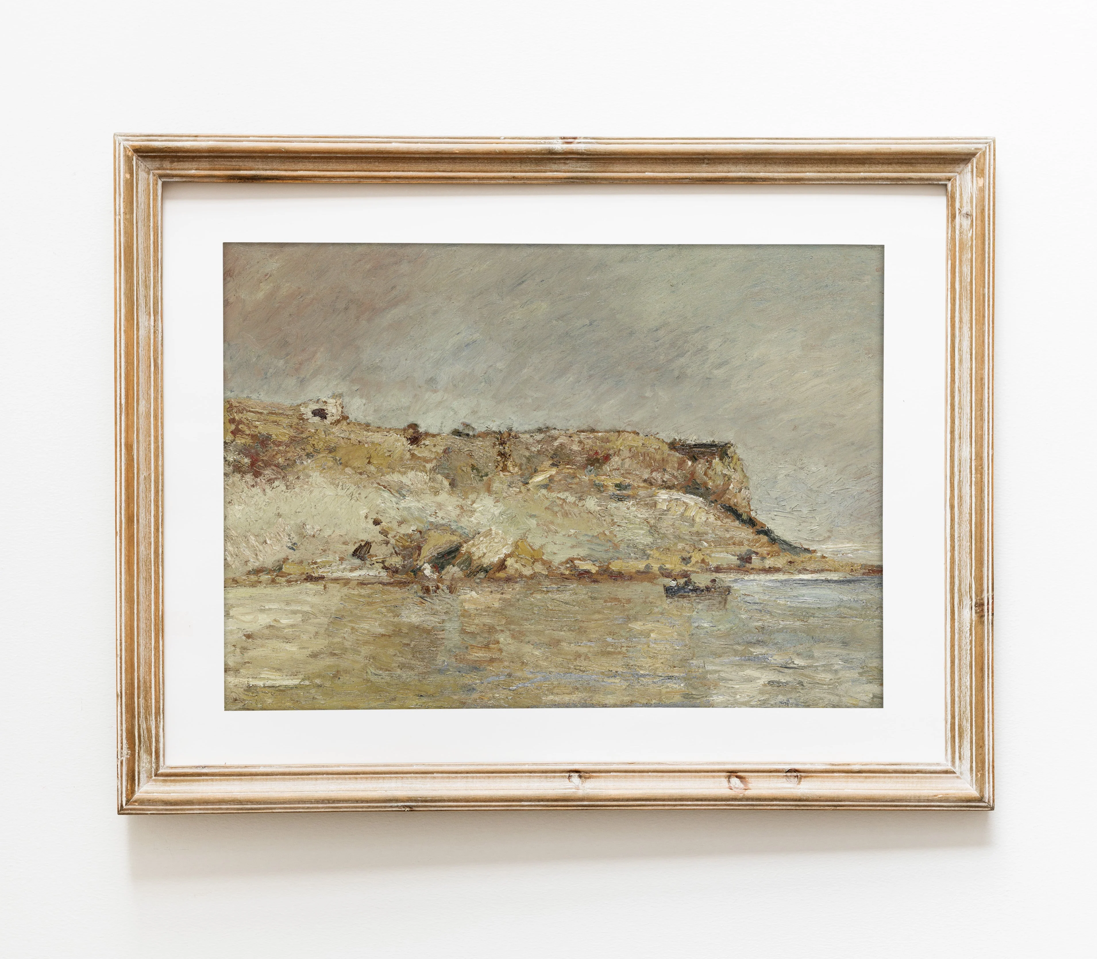 Vintage Warm Landscape Art Print L0115 - Image 3