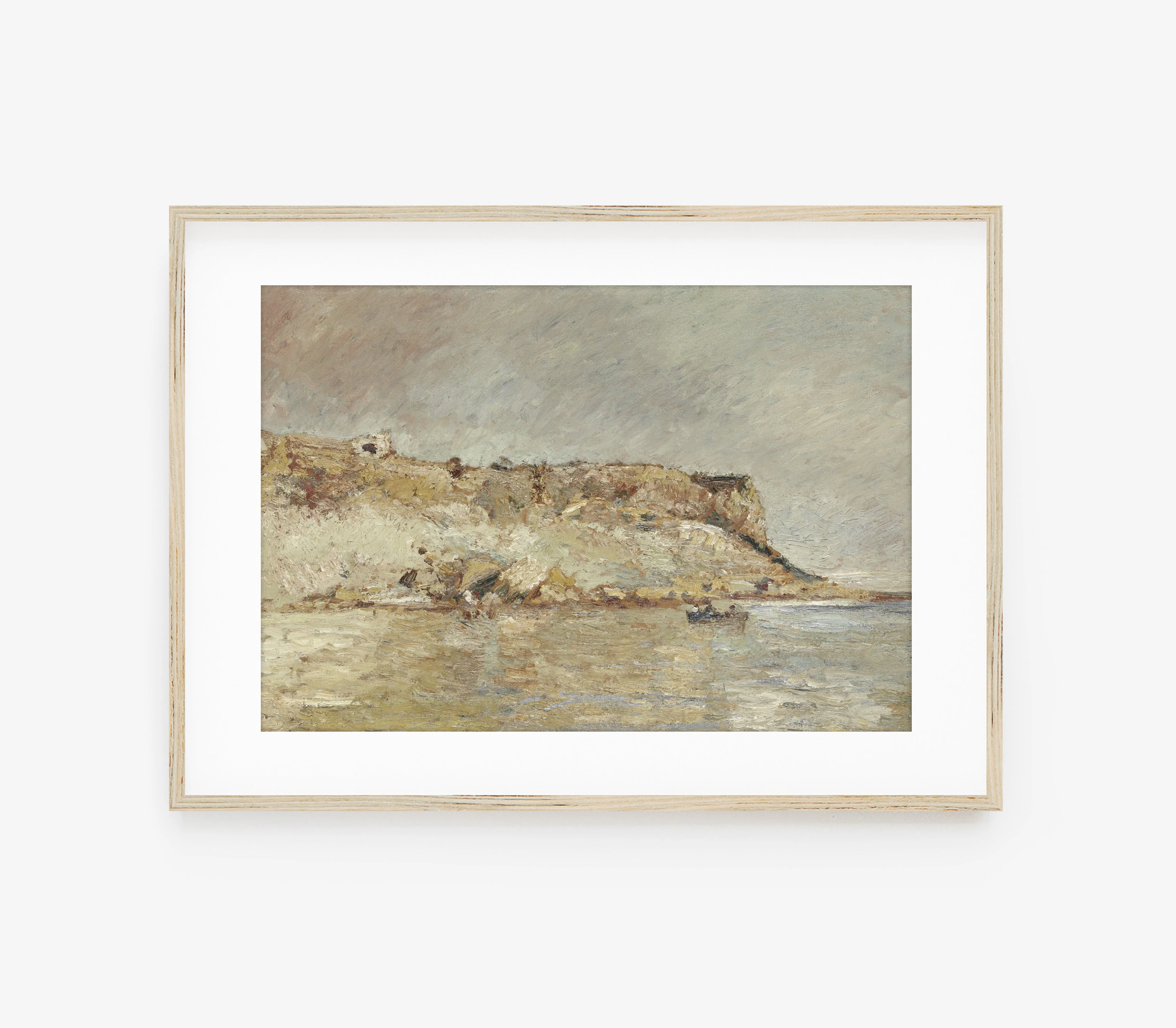 Vintage Warm Landscape Art Print L0115 - Image 4