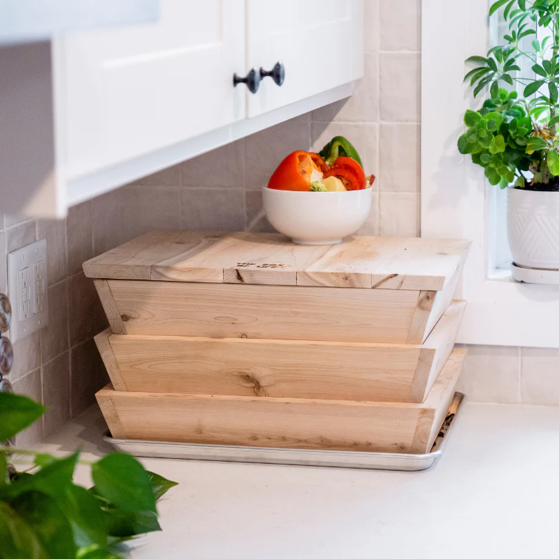 Worm Studio | Wooden Stacking Worm Farm - Image 6