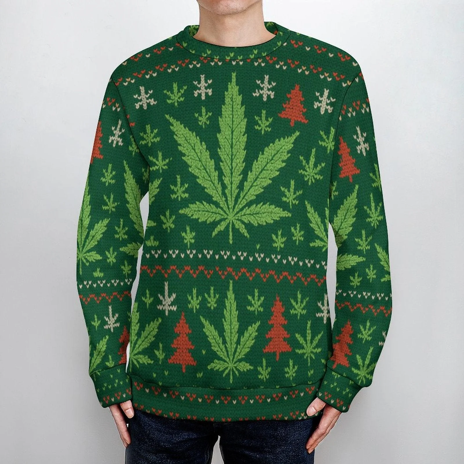 XMAS Fugly Sweatershirt (Unisex) - Image 5